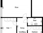 Hus/villa 2 værelses hus/villa på 65 m2