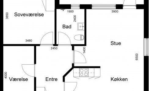 Hus/villa 3 værelses hus/villa på 88 m2