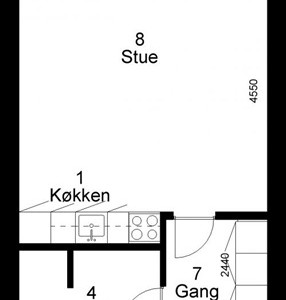 Hus/villa 1 værelses hus/villa på 40 m2