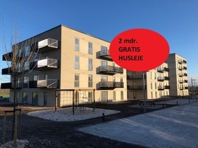 Lejlighed 2 måneders gratis husleje - Nyt byggeri Aalborg ø