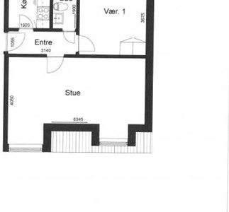 Lejlighed 2 værelses lejlighed på 57 m2