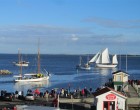 Lejlighed Udsigt over lystbådehavn og fjord