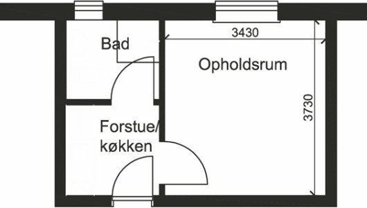 Værelse 25 m2 værelse i Viborg
