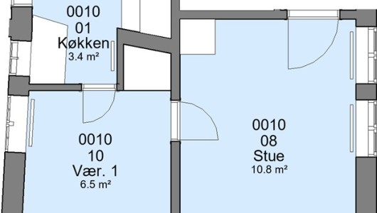 Lejlighed Lejlighed på Rosenstræde i Viborg