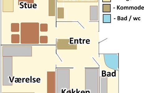 Værelse Looking for a tenant for around 1st of april