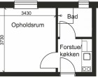 Værelse Merkurvej, 25 m2, 1 værelse, 2.777 kr.