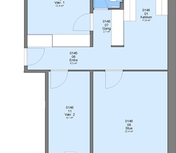 Lejlighed 84 m2 lejlighed i Ringsted