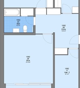 Lejlighed 86 m2 lejlighed på Cederlunden