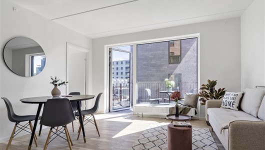 Lejlighed Delevenlig 3-værelses med skøn terrasse
