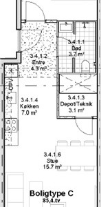 Lejlighed Eksklusiv 2-vær. i Gartnerbyen! Lejlighed Eksklusiv 2-vær. i Gartnerbyen!