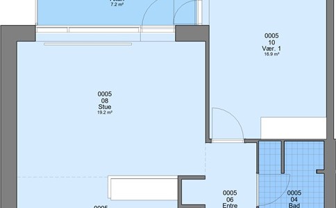 Lejlighed Lejlighed på Ll. Sct. Mikkels Gade i Viborg