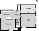 Lejlighed Skøn lys lejlighed