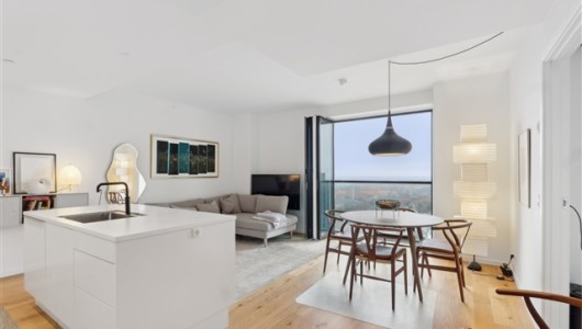 Lejlighed Unik og vestvendt lejlighed på 27. etage i Carlsbergbyen!
