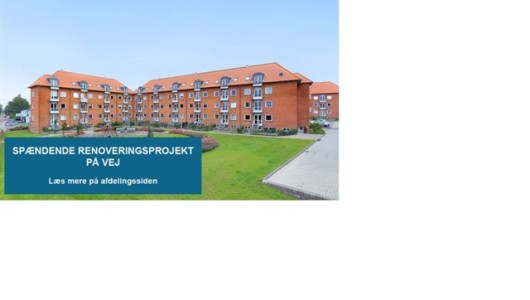 Lejlighed 2 værelser for 2.809 kr. pr. måned