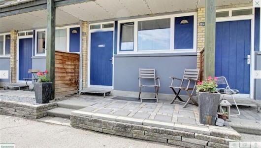 Lejlighed 2 værelses lejlighed med terrace, ved siden af ​​togstationen