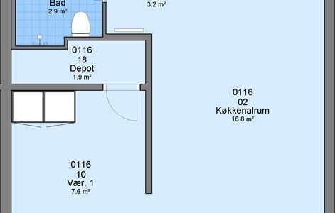Lejlighed 49 m2 værelse i Esbjerg Lejlighed 49 m2 værelse i Esbjerg