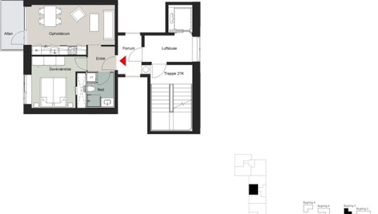 Lejlighed 59 m2 lejlighed i København S