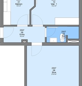 Lejlighed 67 m2 lejlighed i Esbjerg