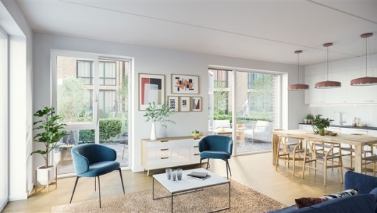 Lejlighed 82 m2 lejlighed på Elementfabrikken