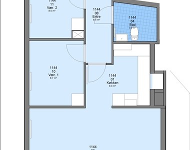 Lejlighed 84 m2 lejlighed i Esbjerg