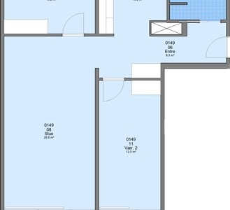Lejlighed 96 m2 lejlighed på Houlkærvej