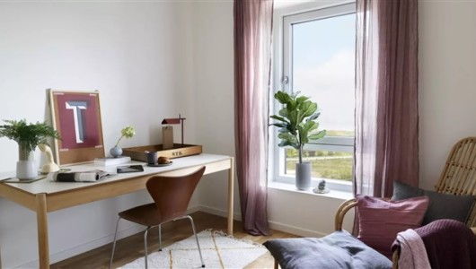 Lejlighed Familiebolig med 3 soveværelser og sydvendt altan