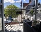 Lejlighed Lejlighed med sydvendt altan og skøn udsigt over C. W. Obels Plads
