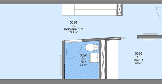 Lejlighed Lejlighed på Borgergade i Esbjerg