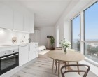 Lejlighed Lys 1-vær. lejl. med gode fælles faciliter, bl.a. fælles tagterrasse (kan lejes ubest på baggrund af materiale)