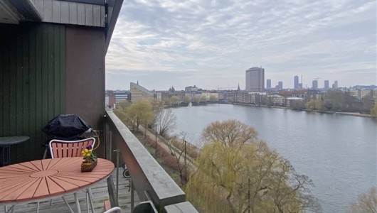 Lejlighed Møbleret penthouse lejlighed med udsigt over Søerne – 4 måneders lejeperiode