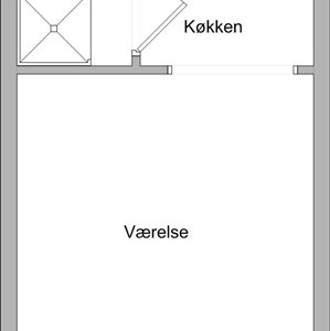 Lejlighed 1 værelses, Ravnemøllevej
