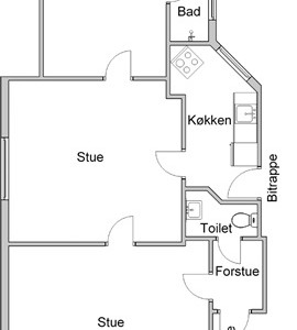 Lejlighed 101 m2 lejlighed på Viborgvej Lejlighed 101 m2 lejlighed på Viborgvej