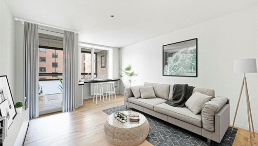 Lejlighed 4 værelser for 6.082 kr. pr. måned