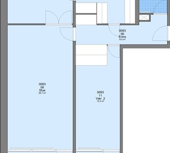 Lejlighed 92 m2 lejlighed i Viborg