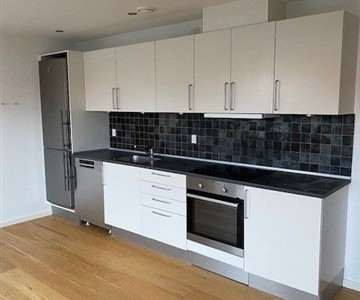 Lejlighed Centralt i Hadsten med egen terrasse