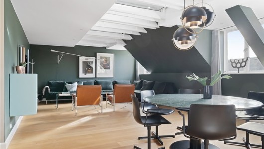 Lejlighed Eksklusiv sjælden penthouselejlighed i hjertet af København
