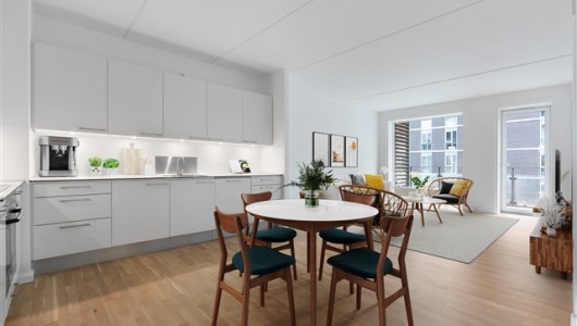 Lejlighed Familievenlig 4-værelses bolig med terrasse!