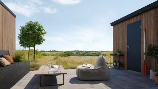 Lejlighed Nyopført 5-værelses rækkehus med fantastisk udsigt