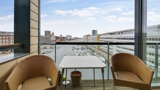 Lejlighed Penthouselejlighed ved Langelinie med 120 m2 privat tagterrasse - UDEN BOPÆLSPLIGT