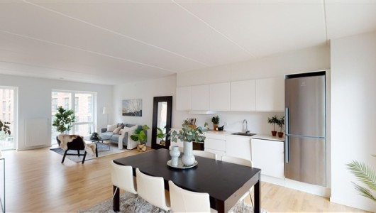 Lejlighed Lys og rummelig 3-værelses lejlighed i Valby