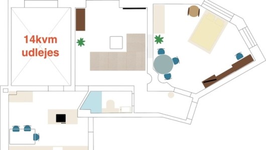 Værelse Møbleret pendlerværelse (mandag-torsdag) på Vesterbro – inkl. ugentlig opredning Værelse Møbleret pendlerværelse (mandag-torsdag) på Vesterbro – inkl. ugentlig opredning