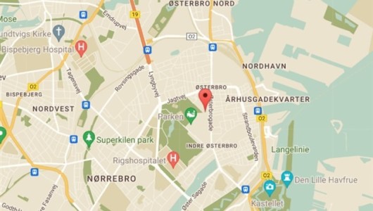 Værelse Østerbrogade, umøbleret værelse ledigt fra 1. april.