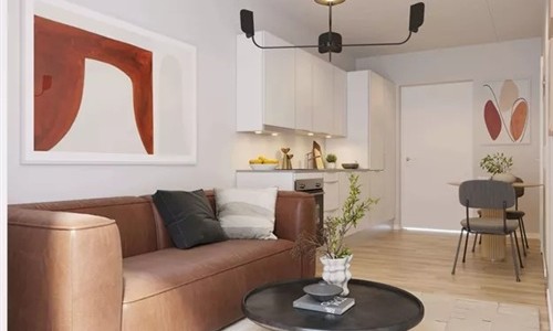 Lejlighed 2 værelser for 6.850 kr. pr. måned