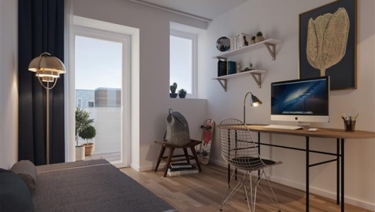 Lejlighed 2 værelses lejlighed på 35 m2