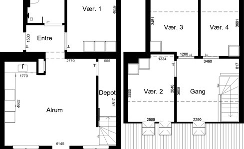 Lejlighed 5 værelser for 9.060 kr. pr. måned