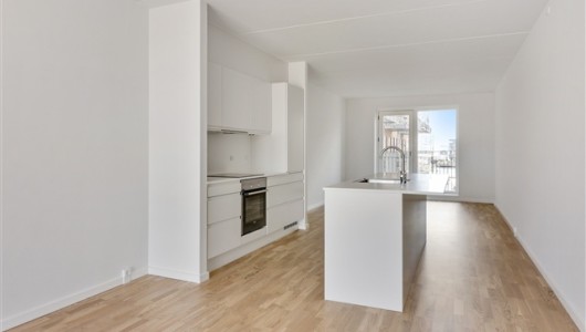 Lejlighed Flot 3-værelses lejlighed i Nordhavn med privat terrasse!