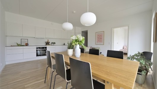 Lejlighed Fløjhusene - Bygningn A - Stor 4-værelses lejlighed med egen terrasse og plads til hele familien