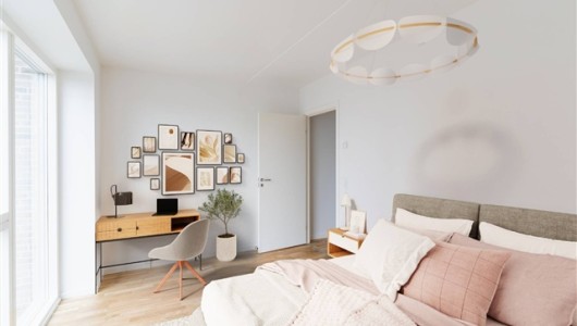 Lejlighed Moderne lys 4-værelses lejlighed med god planløsning, stor altan og gulvarme i hele boligen! Lejlighed Moderne lys 4-værelses lejlighed med god planløsning, stor altan og gulvarme i hele boligen!