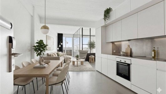 Lejlighed Spændende 2 vær. lejebolig i A-huset med altan – Bo centralt på Islands Brygge