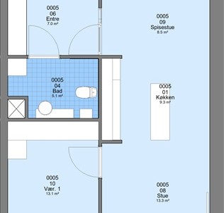 Lejlighed 82 m2 lejlighed på Skottenborg